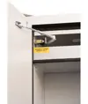 Armadio ad 1 anta per prodotti infiammabili colore giallo  Bacmy11