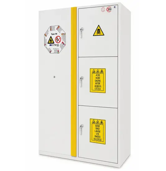 Armadio coibentato per infiammabili acidi basi sostanze tossiche  Combistorage 4C