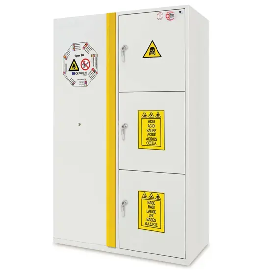 Armadio coibentato per infiammabili acidi basi sostanze tossiche  Combistorage 4C