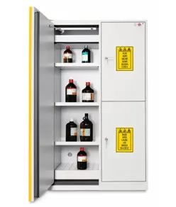 Armadio coibentato per prodotti infiammabili acidi e basi  Combistorage 3C