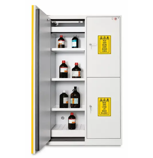 Armadio coibentato per prodotti infiammabili acidi e basi  Combistorage 3C