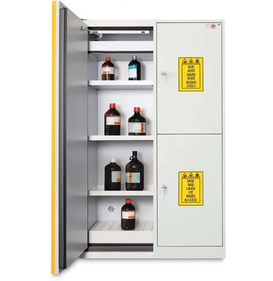 Armadio coibentato per prodotti infiammabili acidi e basi  Combistorage 3C