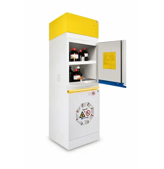 Armadio di sicurezza per prodotti infiammabili acidi e basi  Combistorage 2C