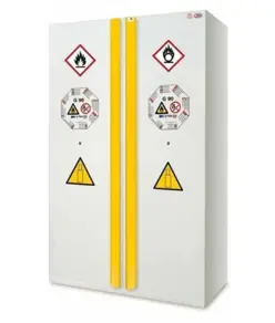 Armadio ignifugo 2 porte per quattro bombole gas con rampa  Fire Bomb
