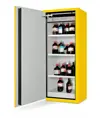 Armadio per liquidi infiammabili giallo con una porta  Big Fire MY11Y