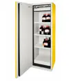Armadio per liquidi infiammabili giallo con una porta  Fire MY11