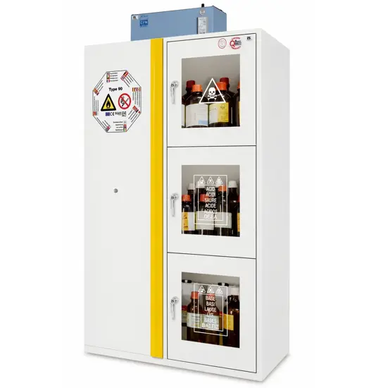 Armadio per prodotti infiammabili acidi basi e tossici  Combistorage 4C