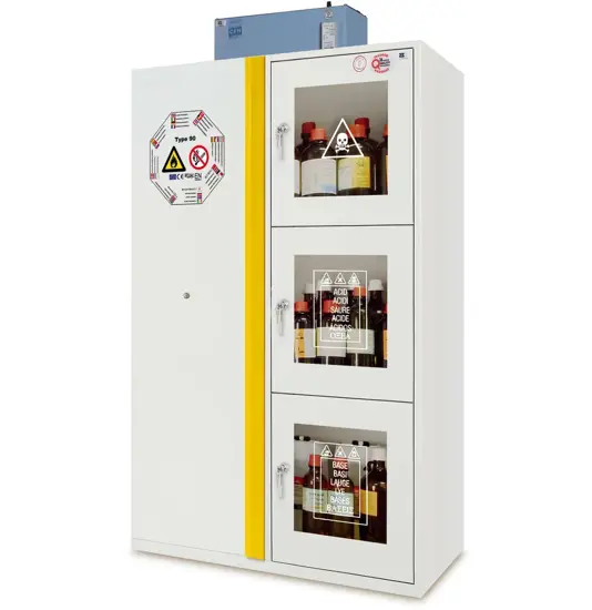 Armadio per prodotti infiammabili acidi basi e tossici  Combistorage 4C