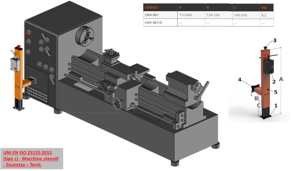 disegno tecnico CKH001