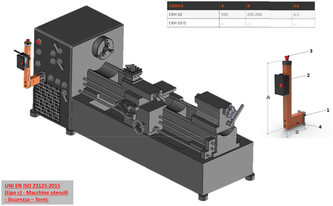 disegno tecnico CKH02