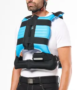 Airbag di protezione per i lavori in quota con imbrago D-Air lab WorkAir Light