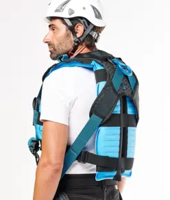 Airbag di protezione per i lavori in quota con imbrago D-Air lab WorkAir Light