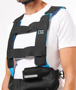 Airbag di protezione per i lavori in quota con imbrago D-Air lab WorkAir Light