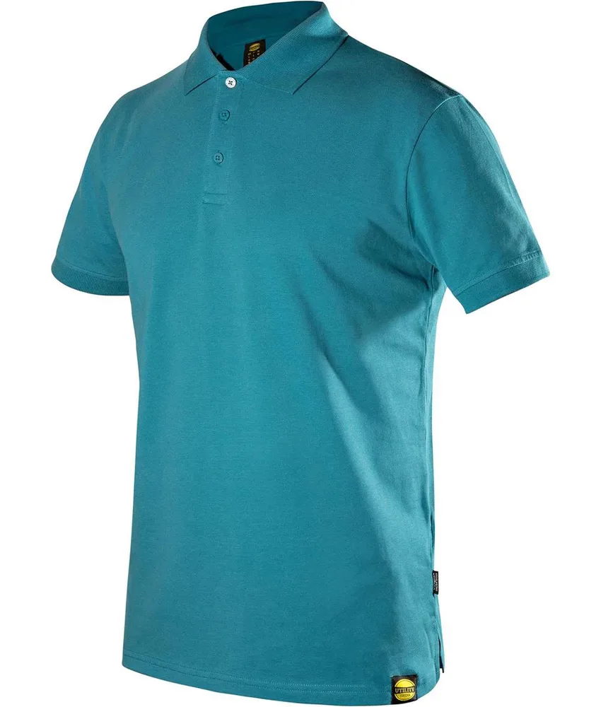 Polo uomo Diadora Altar Organic, 100% cotone piqué - chiusura a due bottoni - maniche corte