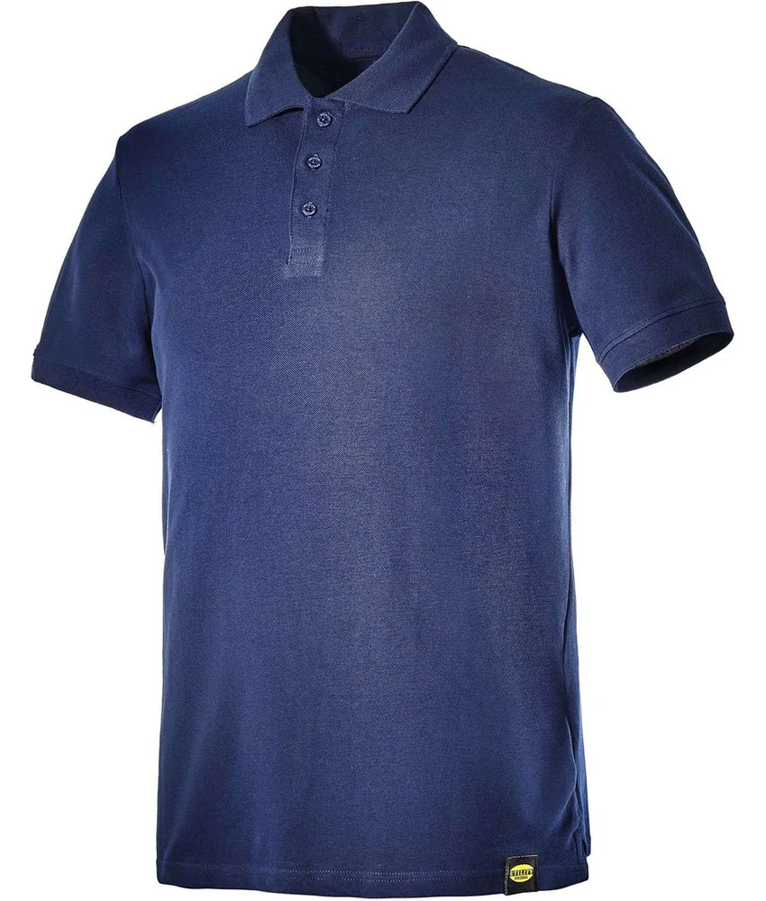 Polo uomo Diadora Altar Organic, 100% cotone piqué - chiusura a due bottoni - maniche corte