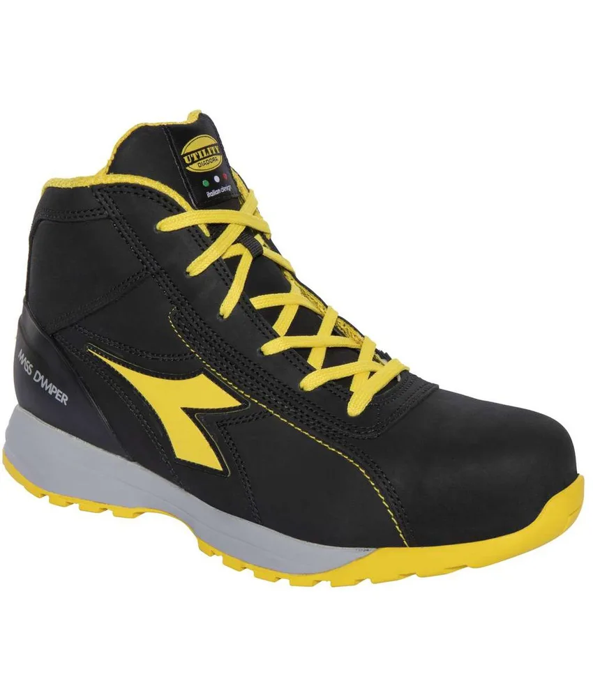 Scarpe da lavoro alte resistenti al calore S3 Diadora Glove Mid, leggera - antistatica - impermeabile