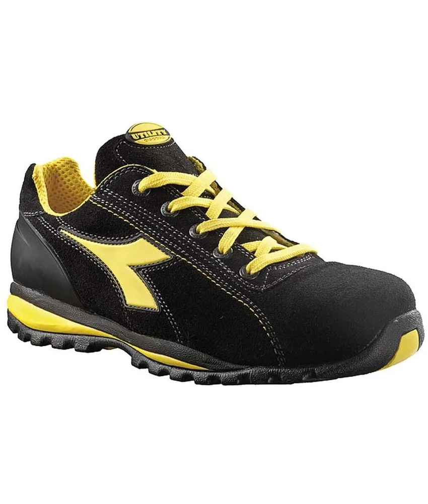Scarpe da lavoro basse S1P Diadora Glove Low, pelle scamosciata - anticalore - puntale in alluminio