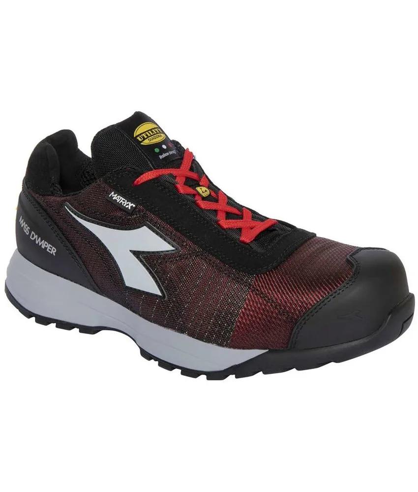 Scarpe da lavoro basse S1P Diadora Glove Mds Mtx Low, suola in nitrile - ESD - puntale in alluminio