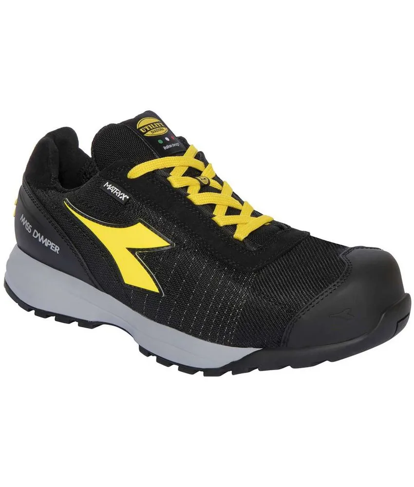 Scarpe da lavoro basse S1P Diadora Glove Mds Mtx Low, suola in nitrile - ESD - puntale in alluminio