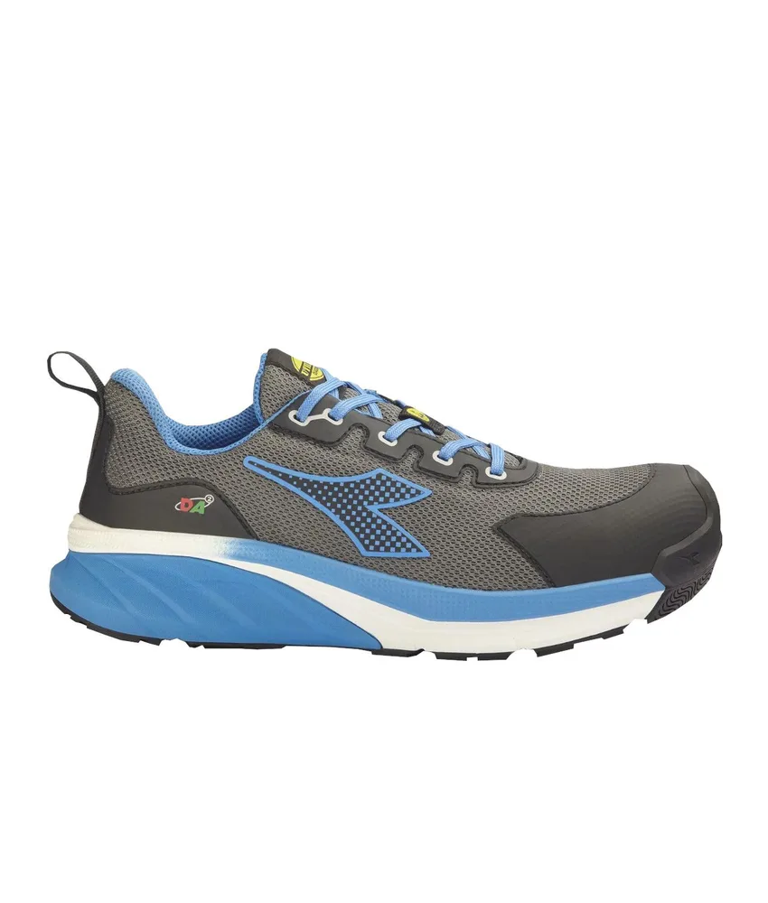 Scarpe da lavoro basse S1PS Diadora Vortex, plantare anatomico microforato - puntale in alluminio 200J