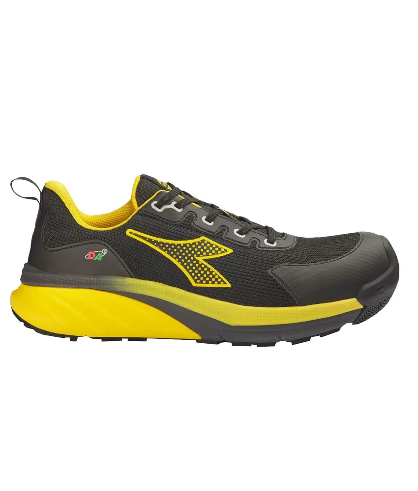 Scarpe da lavoro basse S3S Diadora Vortex, plantare anatomico microforato - puntale in alluminio 200J
