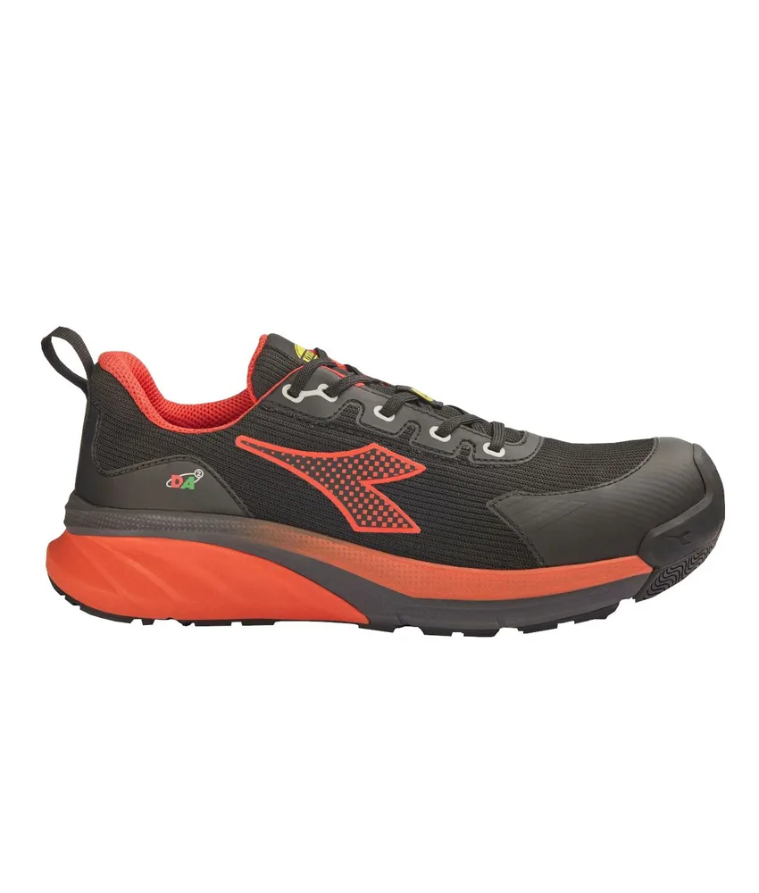 Scarpe da lavoro basse S3S Diadora Vortex, plantare anatomico microforato - puntale in alluminio 200J
