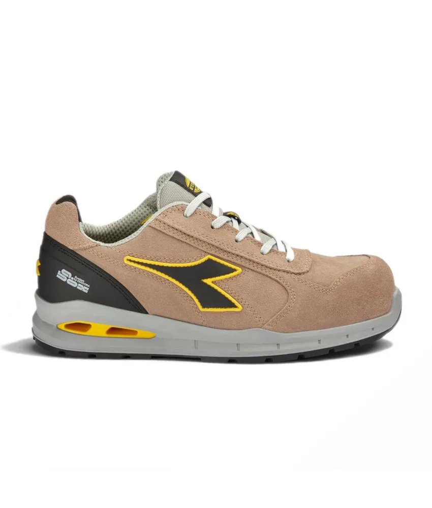 Scarpe da lavoro S3S Diadora RUN A.BOX LOW FO SR, idrorepellente e traspirante - ESD