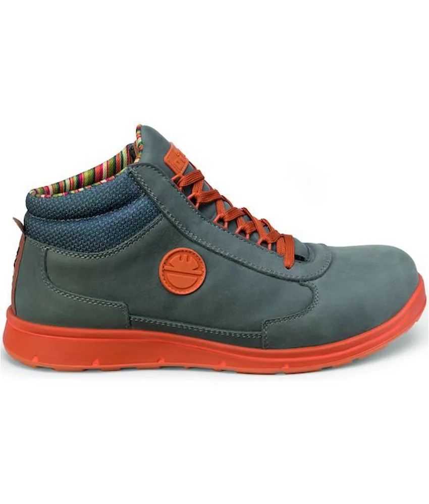 Scarpa antinfortunistica alta S3 Dike Cyclon Cross H, scarpe antistatiche ESD dissipative - suola leggera e flessibile - metal free