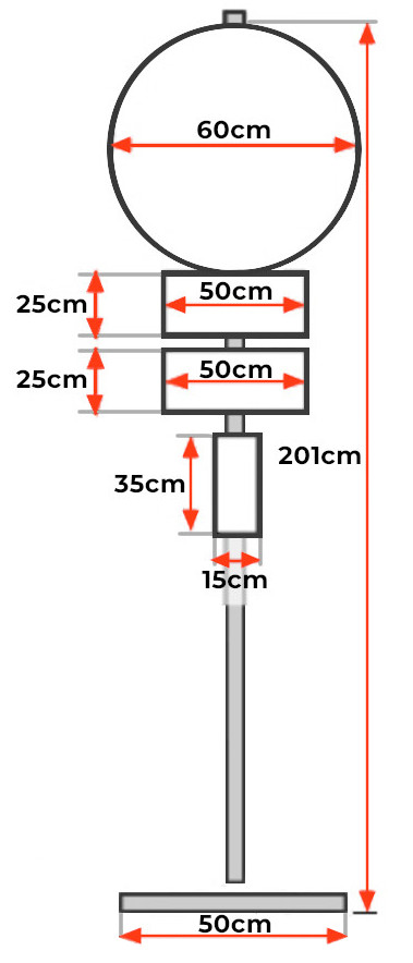 dimensioni per seg kitdiv