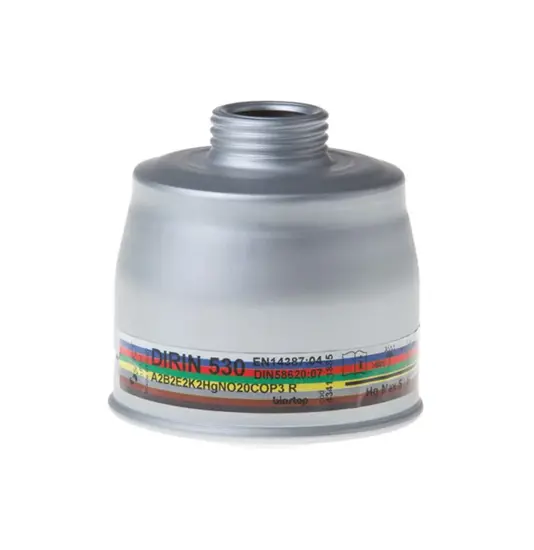 Filtro per maschere A2B2E2K2HGCONOP3 DPI Sèkur Dirin 530