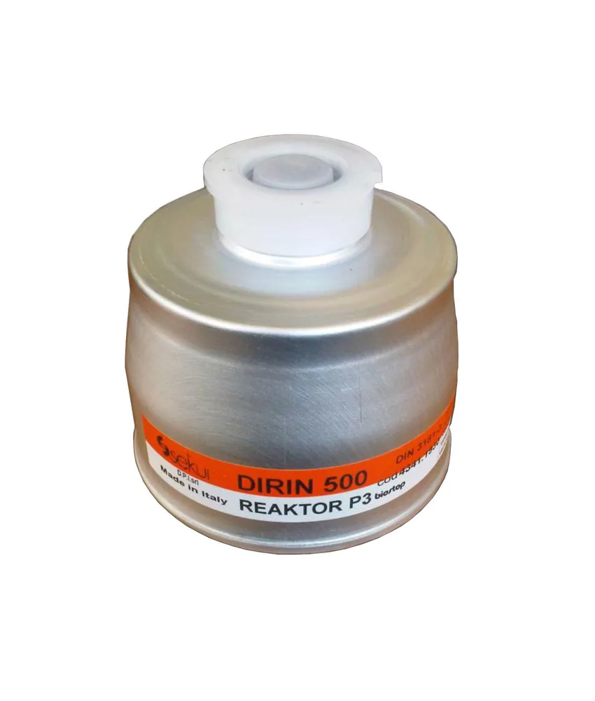 Filtro speciale combinato DPI Sèkur Dirin 500 Reaktor, attacco universale EN 148.1 - per protezione dalle radiazioni