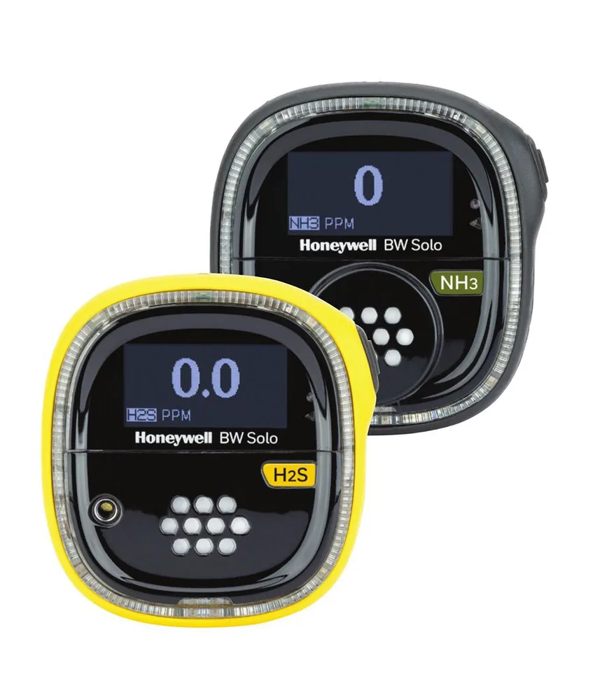 Rilevatore monogas con sensore sostituibile Honeywell BW Solo, Durata illimitata dello strumento - connettività bluetooth