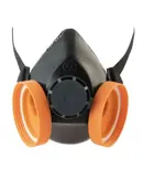 Semimaschera con due raccordi DPI Sèkur Polimask 100/2