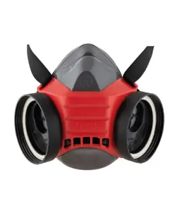 Semimaschera con due raccordi DPI Sèkur Polimask Beta