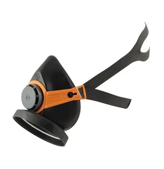 Semimaschera con raccordo DPI Sèkur Polimask 230