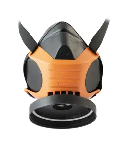 Semimaschera con raccordo DPI Sèkur Polimask Gamma