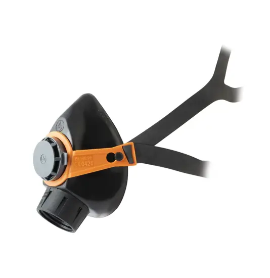 Semimaschera con raccordo filettato DPI Sèkur Polimask 330