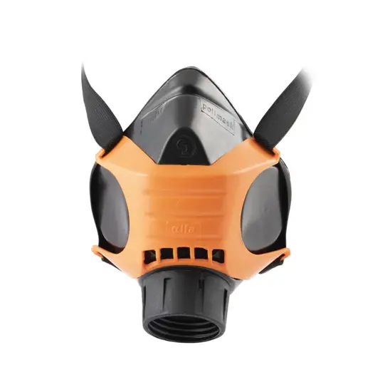 Semimaschera con raccordo filettato DPI Sèkur Polimask Alfa