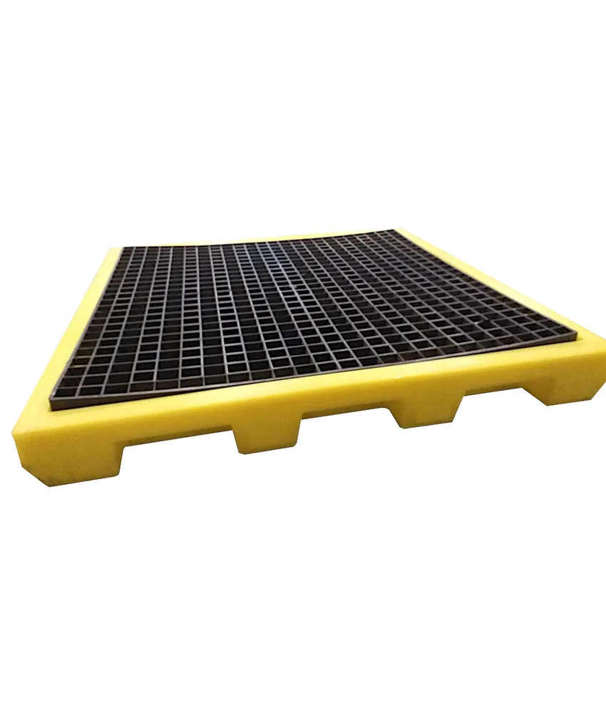 Vasca di raccolta SECUREAREA, polietilene - dimensioni: 1320x1320x h160 mm