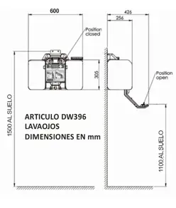 Lavaocchi portatile