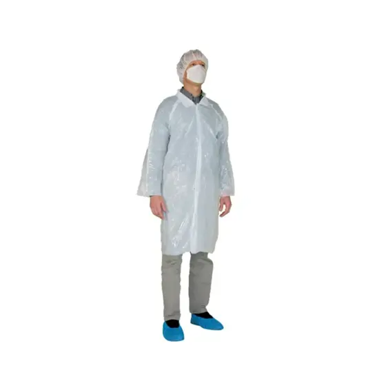 box da 10 camici monouso in polietilene  LDPE Coat