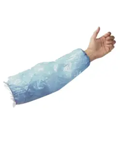 box da 100 coprimaniche monouso  Sleeve Cover PE HM