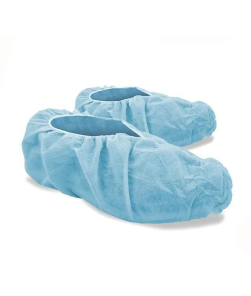 10 box da 100 copriscarpe monouso Dot Cover, Apertura elasticizzata - suola puntinata per migliore grip