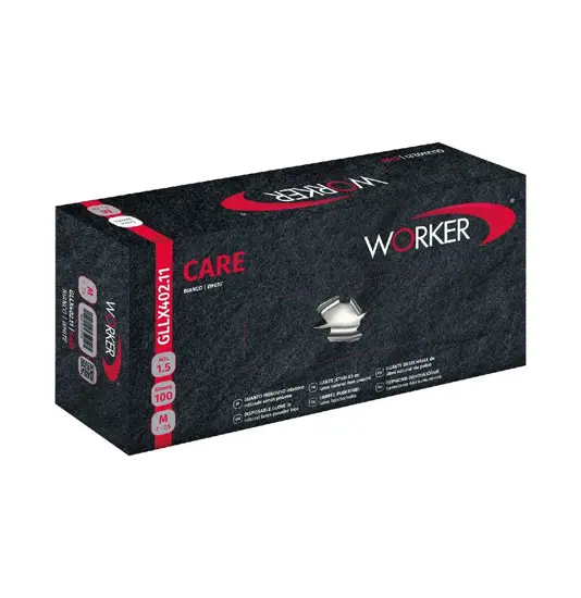 box da 100 guanti monouso  CARE