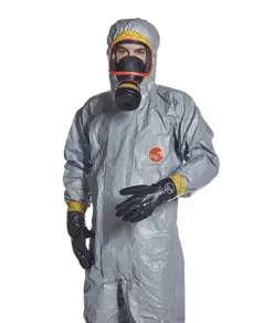tute monouso per protezione radioattiva  Tychem 6000F