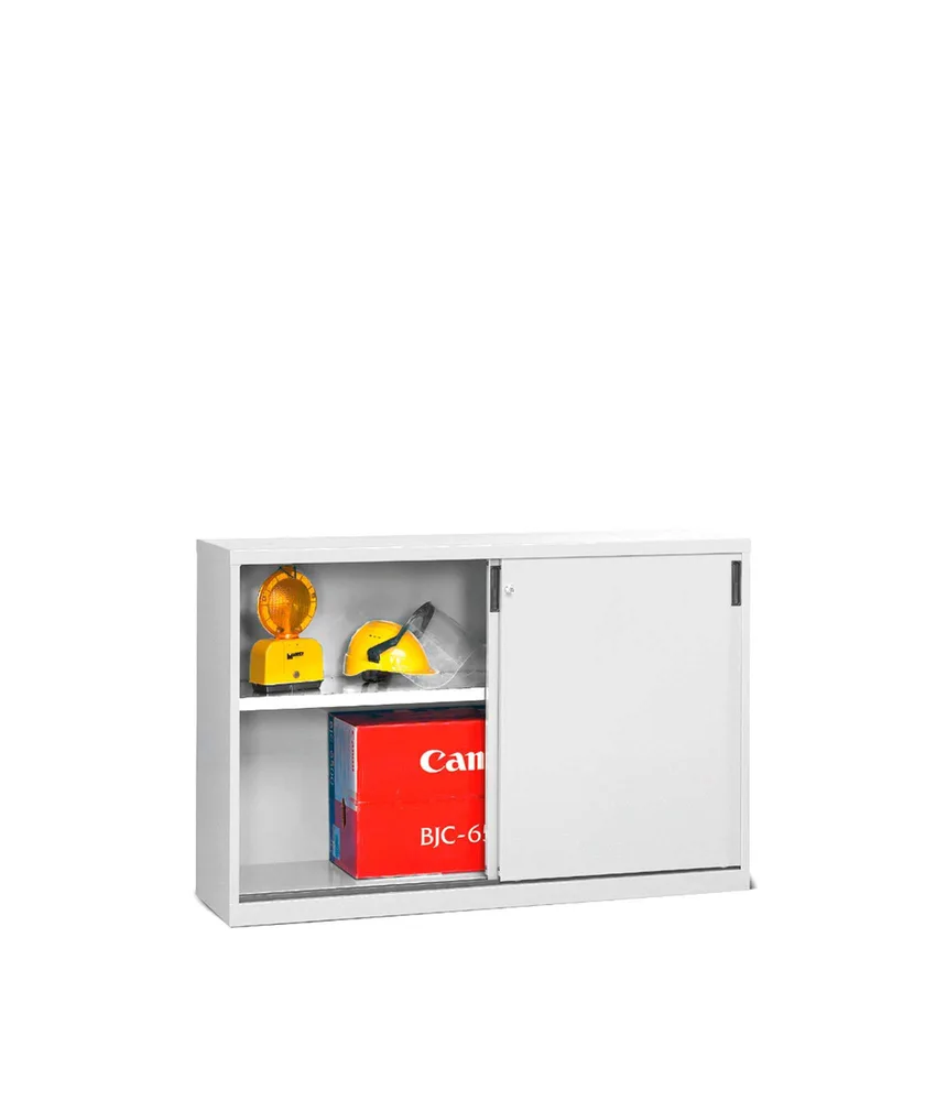 Armadietto ad ante scorrevoli Fami Perfom 1500 x 600 x 1000 mm, Versatile - per custodia documenti, utensili o attrezzi di lavoro