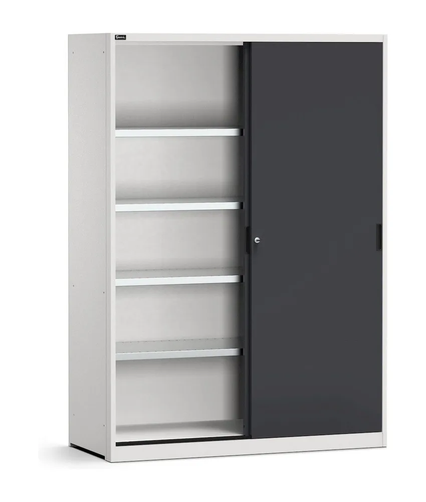 Armadio con porte scorrevoli Fami, ideale quando vi è poco spazio di fronte all'armadio - 1428x600x2000 h mm