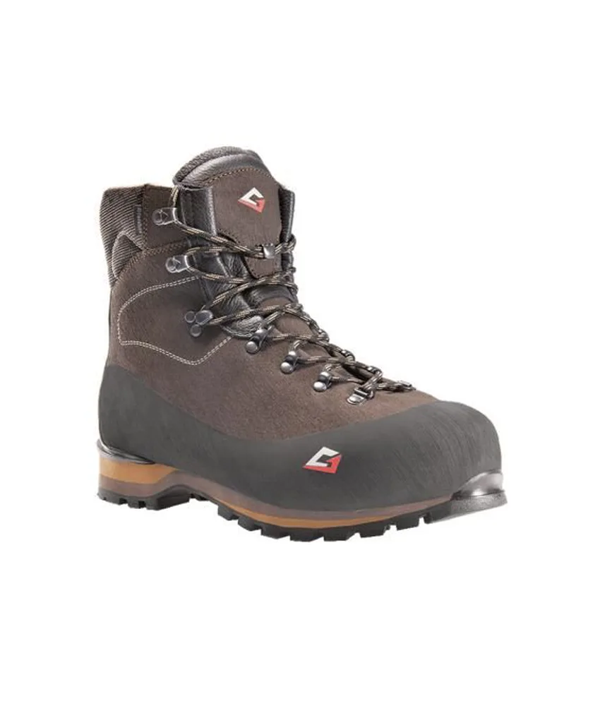 Scarpone antinfortunistico alta montagna Garsport Extreme Mountain Mid, Per lavori in ambiente montano o in cava - inserto per ramponi semi-automatici