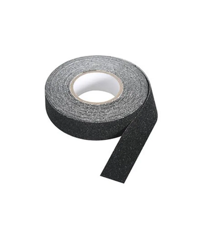 Nastro adesivo antiscivolo m100x18mt, bianco o nero