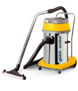 Aspiratore solidi liquidi carrellato con kit antistatico Ghibli & Wirbel AS 60 IK
